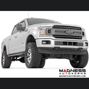 Ford F-150 Dual LED Grille Kit - Chrome Series - 10"